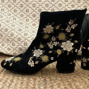 Floral Booties